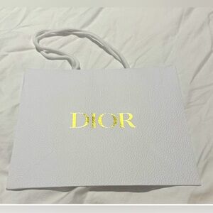 Dior White shopping  Bag x 3
